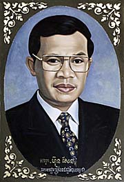 Hun Sen by Asienreisender